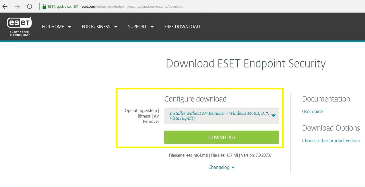 eset endpoint security 5 download